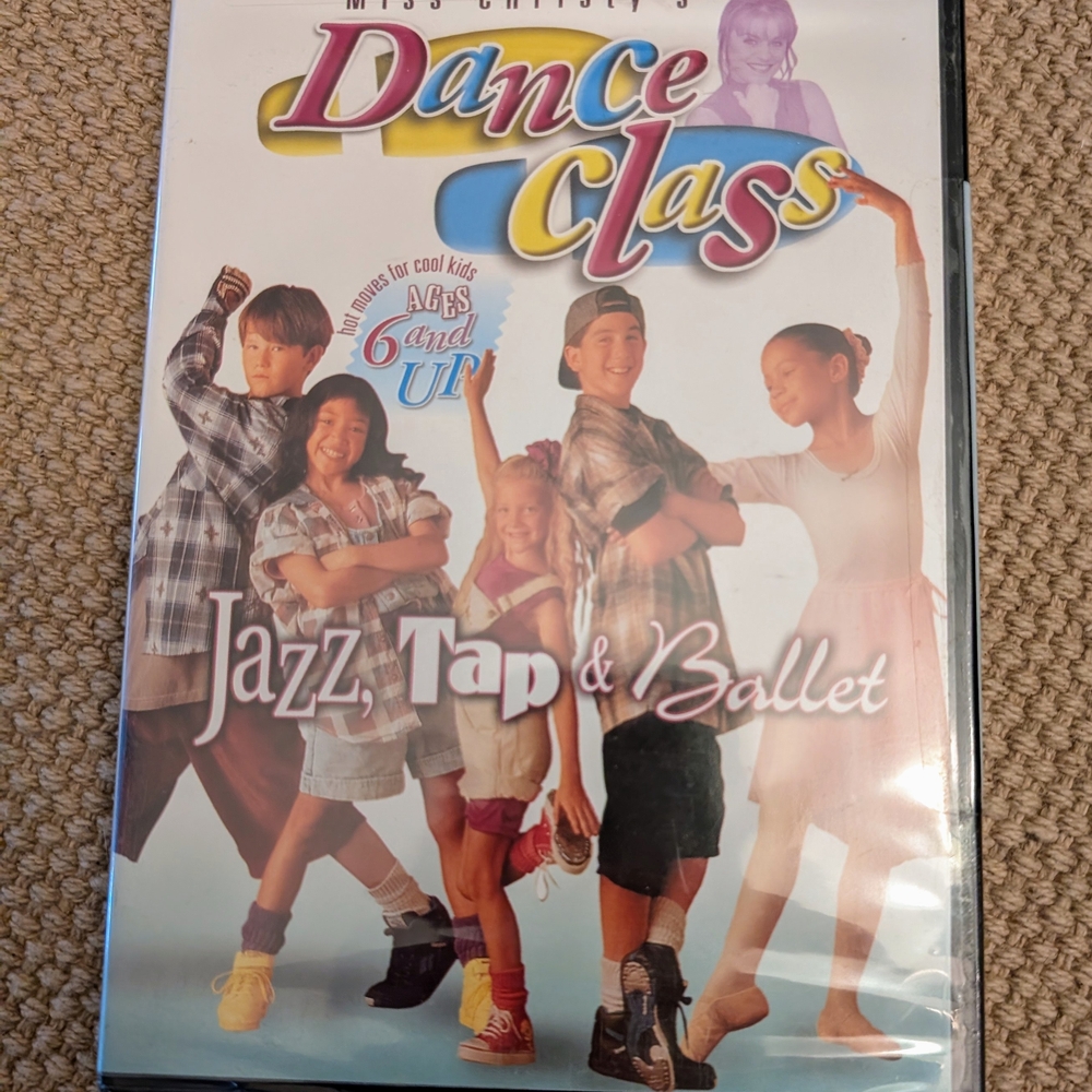 Dance Class DVD - Jazz, Tap & Ballet